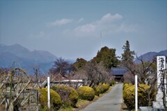 清白寺 国宝清白寺 夢窓国師開山 足利尊氏開基 山梨市　山梨県