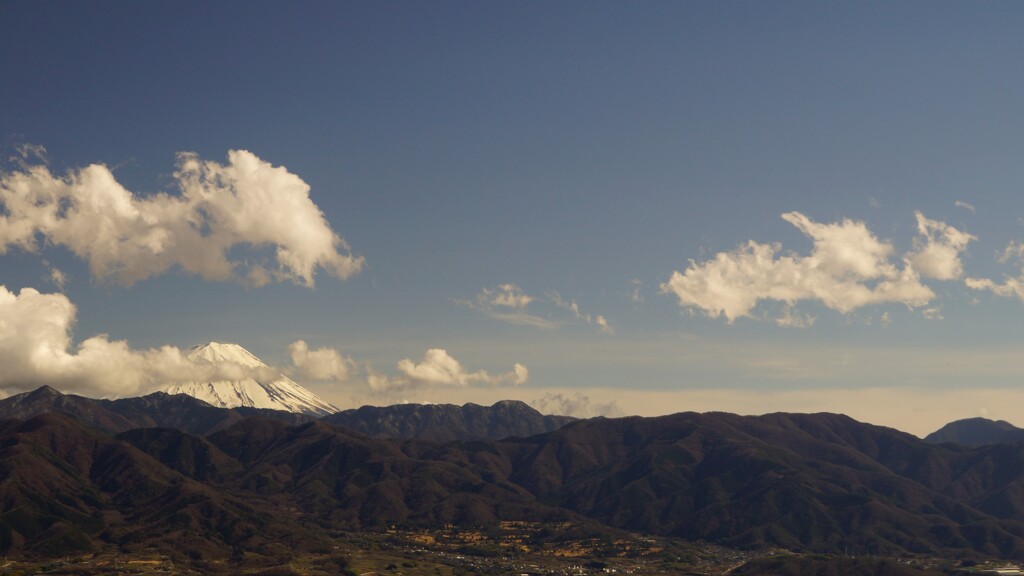 富士山 三ツ石 横根町 甲府市 山梨県 DSC05326