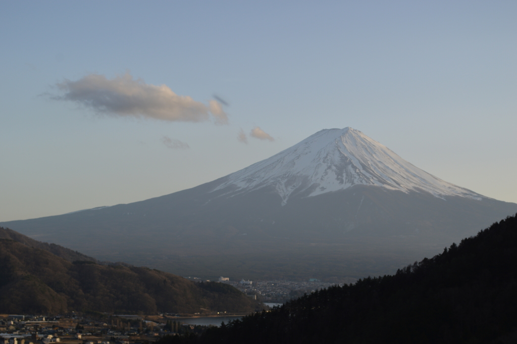 御坂峠 富士河口湖町 山梨県