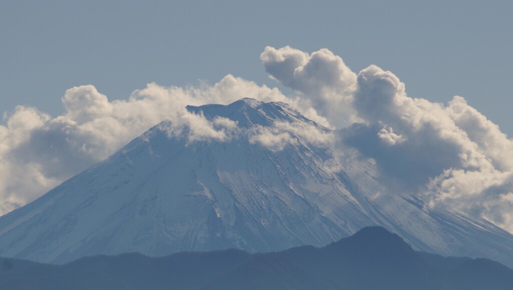 富士山 大沢バス停 山梨市 DSC06271