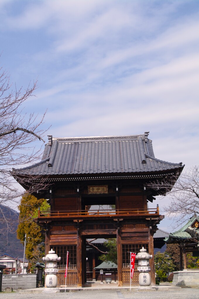 鵜飼山 遠妙寺（日蓮宗）笛吹市石和町市部 山梨県 IMGP8673
