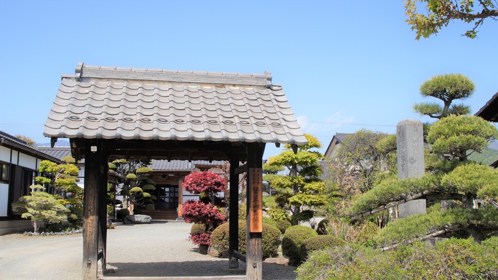 正林寺 甲州市塩山三日市場 山梨県 DSC02970