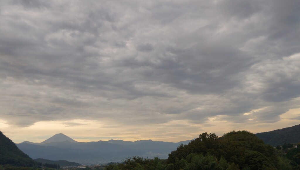 富士山 大沢バス停 山梨市 山梨県 DSC06018