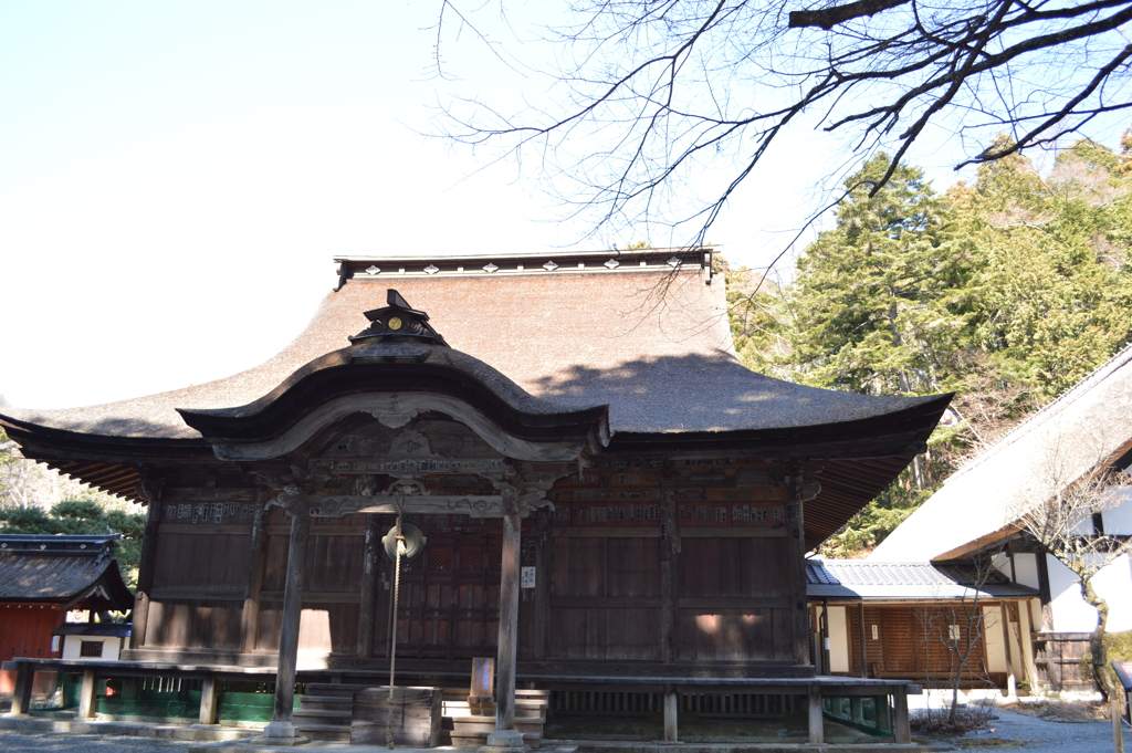 裂石山雲峰寺 甲州市塩山上萩原 山梨県
