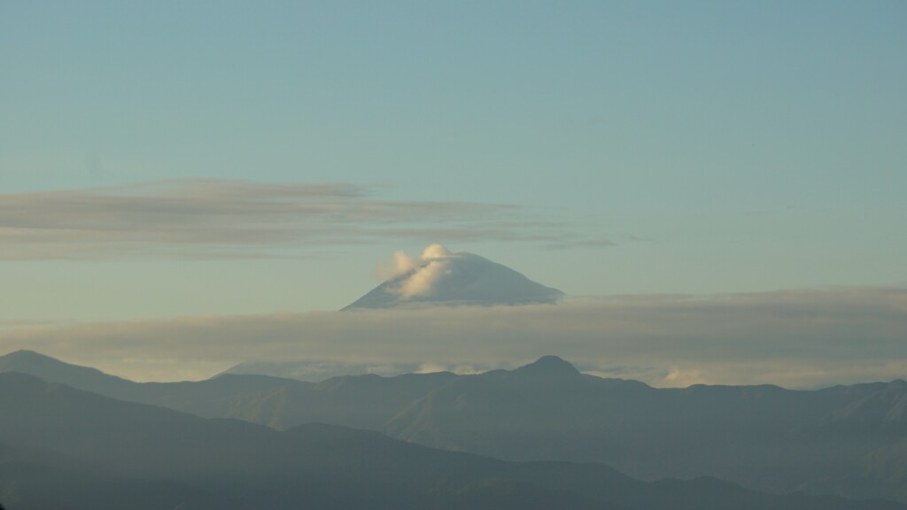 富士山 大沢バス停 山梨市 山梨県 DSC06034