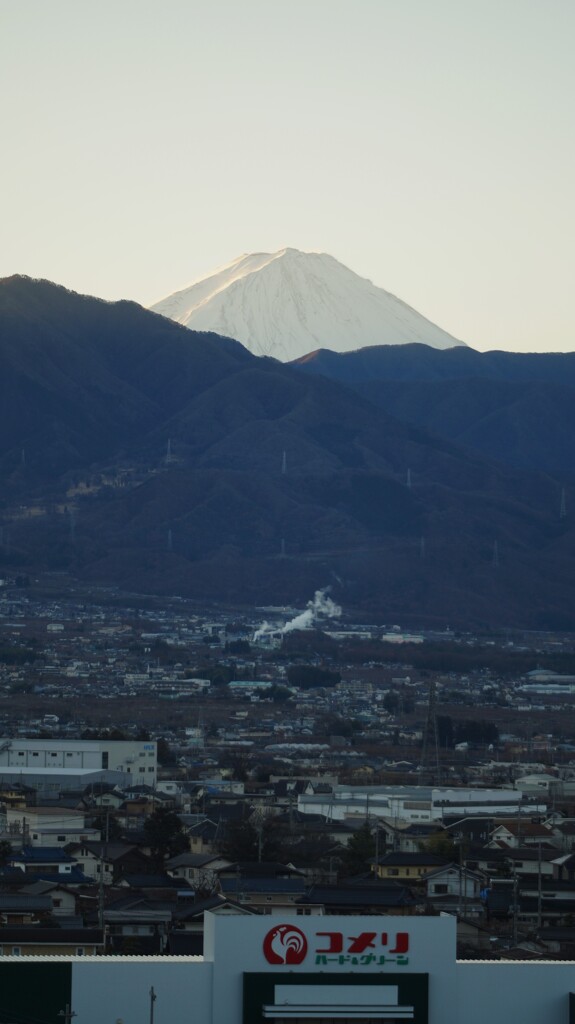 富士山 万力 山梨市 山梨県 DSC04691