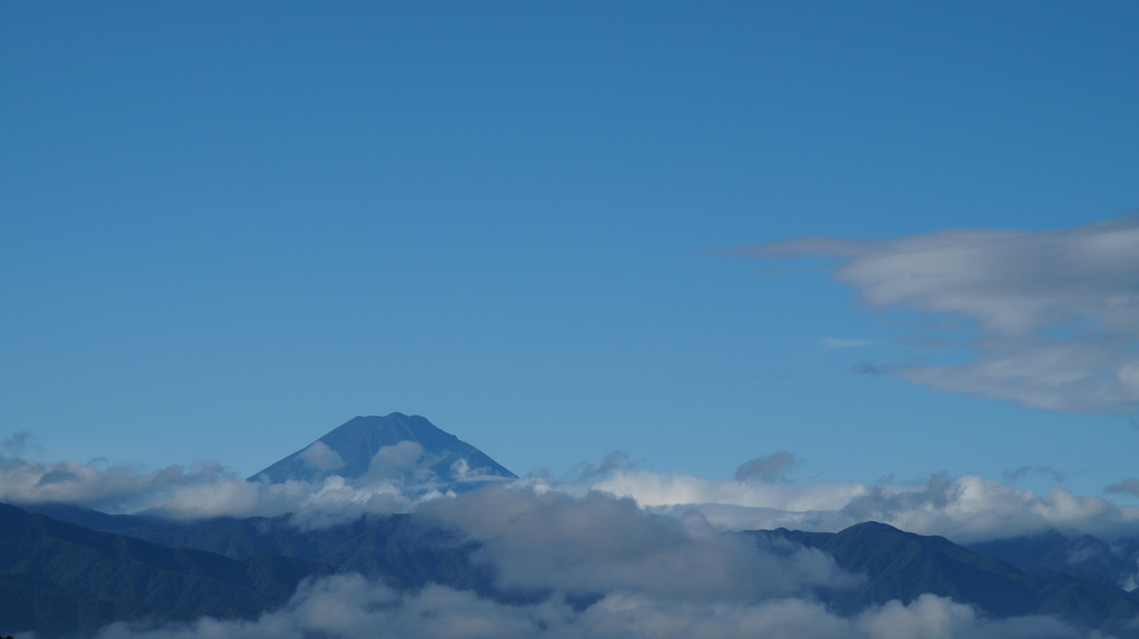 富士山 大沢バス停 山梨市 山梨県 DSC03687
