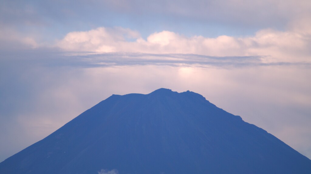 富士山 大沢バス停 山梨市 山梨県 DSC07297