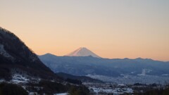 富士山 大沢バス停 山梨市 山梨県 DSC05917