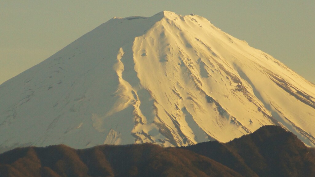 富士山 大沢バス停 山梨市 山梨県 DSC05418