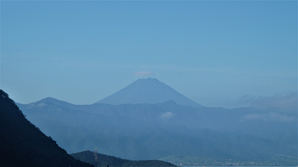 富士山 大沢バス停 山梨市 山梨県 DSC03665