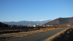 南アルプス 日川 大菩薩ライン 山梨市一町田中 山梨県 DSCF3516