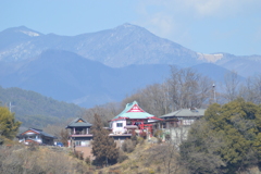 山梨県　山梨市　差出の磯　乾徳山