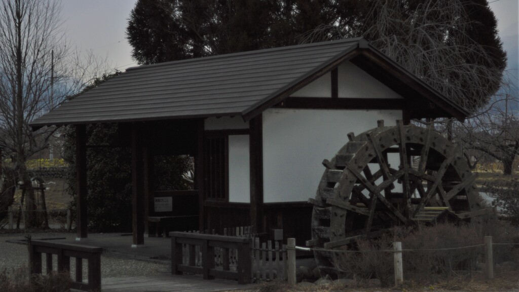 水車小屋 かのがわ古道 山梨市下神内川 山梨県 DSC_0046