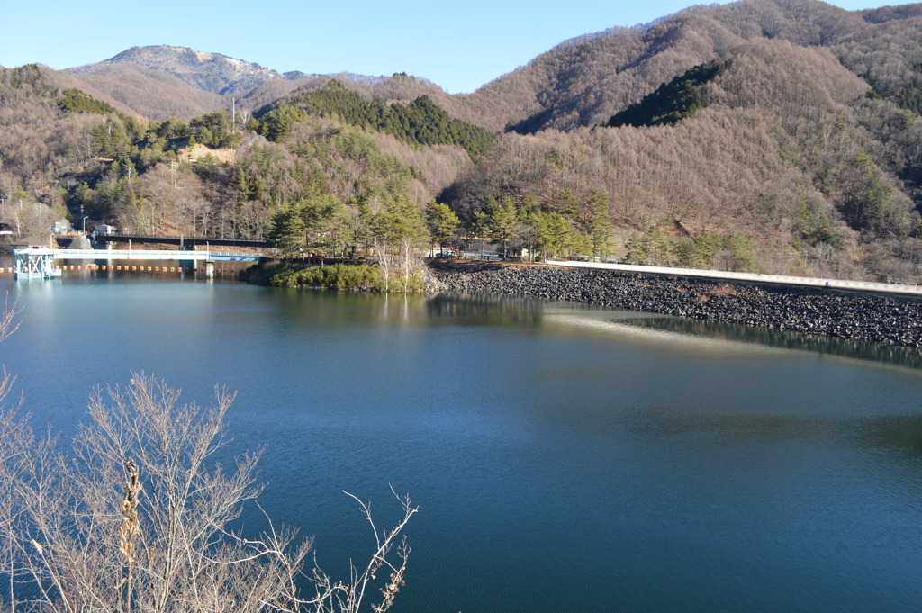 広瀬ダム 秩父多摩甲斐国立公園  山梨市  山梨県 DSC_0187