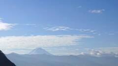 日本の風景 富士山 大沢バス停 山梨市 山梨県 DSC02895