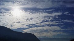 日本の風景 富士山 大沢バス停 山梨市 山梨県 DSC02911