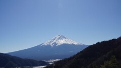 御坂峠 富士山 富士見橋展望台 山梨県 DSC04071