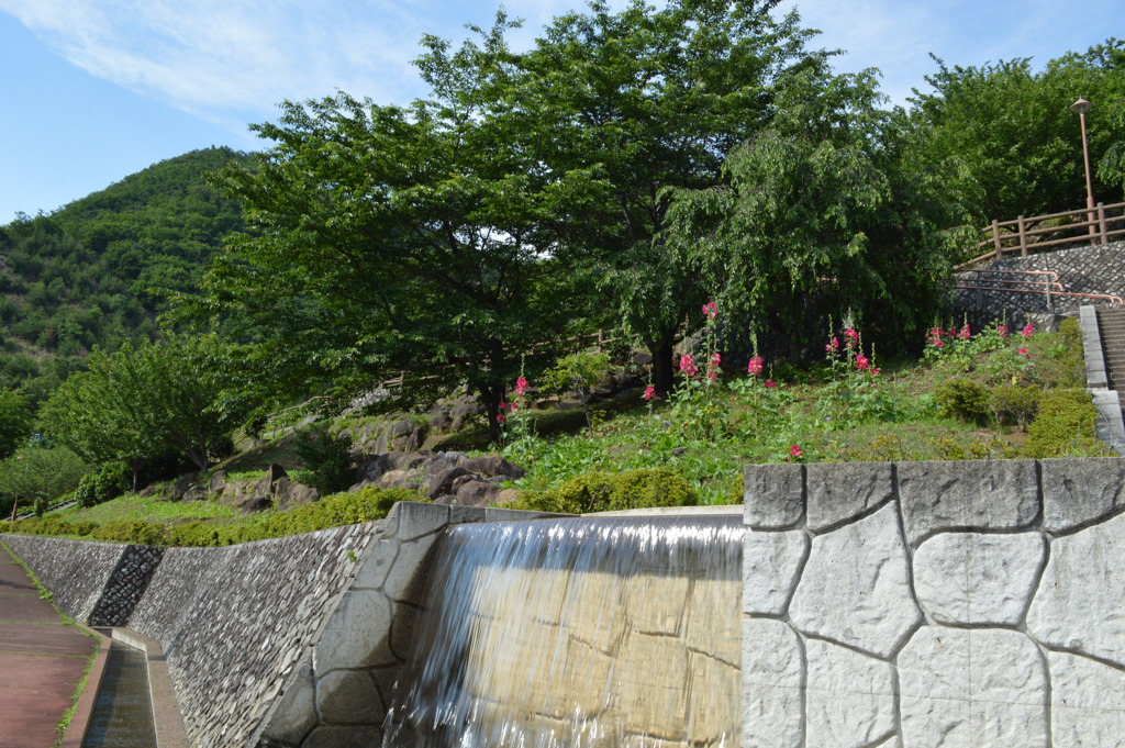 塩山ふれあいの森総合公園　甲州市 富士山展望