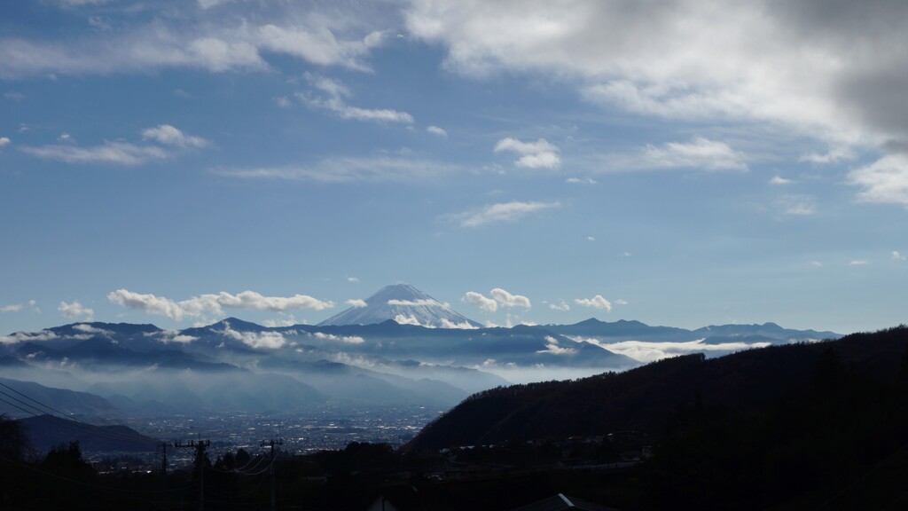 富士山 乙ヶ妻 山梨市 牧丘町 山梨県 DSC03255