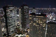 東京夜景。