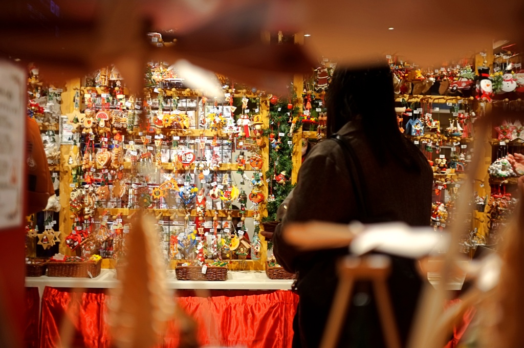 クリスマスマーケット。