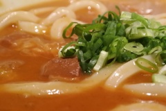 ここではもっぱらカレーうどん。