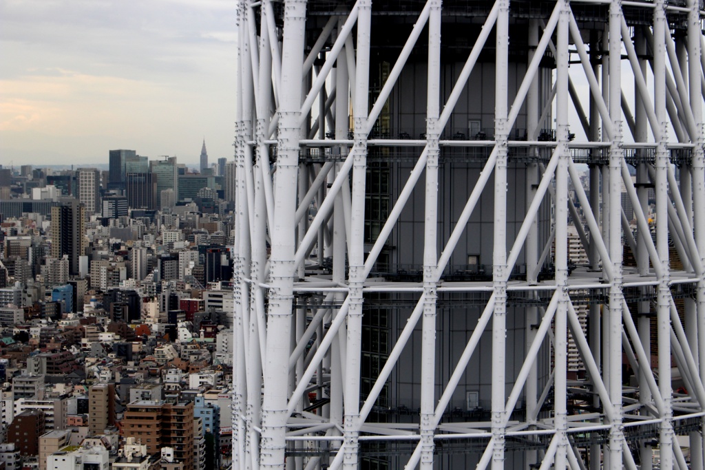 東京スカイツリー。
