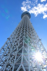 青空に「雲」です。