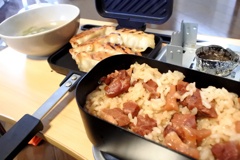 おうちでキャンプ飯。