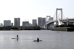 お台場で遊ぶ。