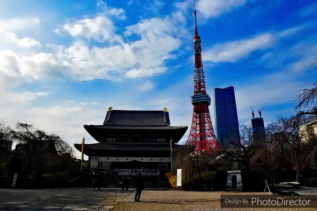 増上寺。