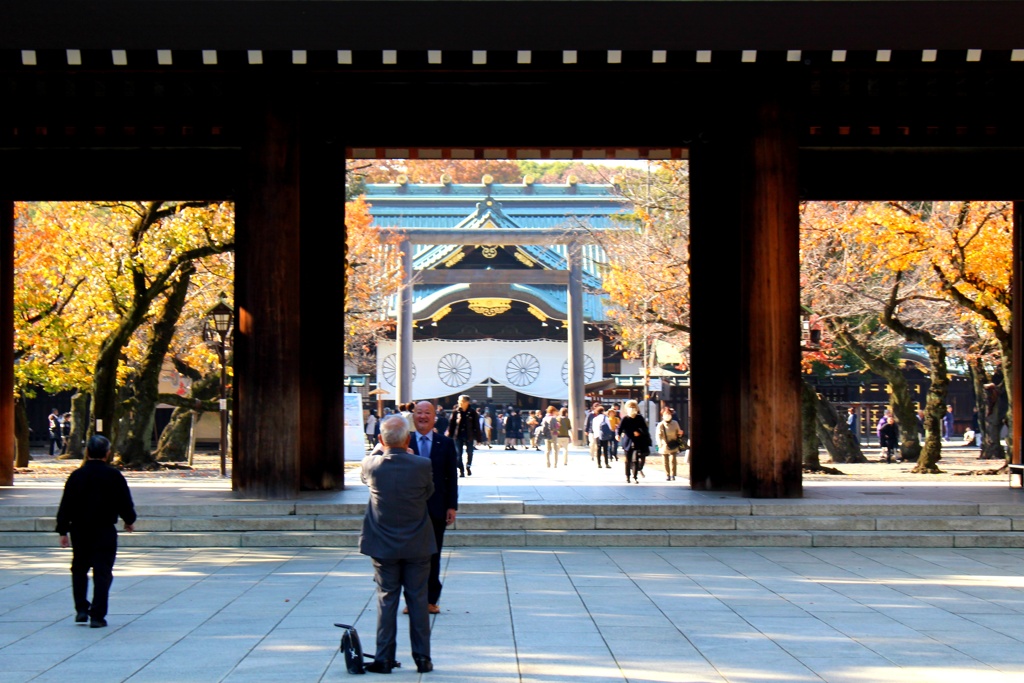 紅葉 ‐ 靖国神社。