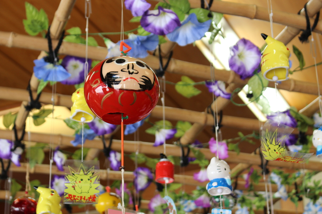 風鈴市は終わってしまったけど。