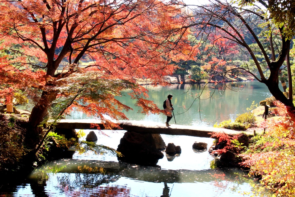 渡月橋。