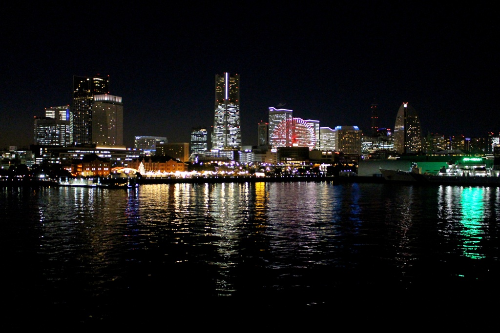 冬の夜景。