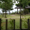 戸定邸 富士見の東屋庭園。