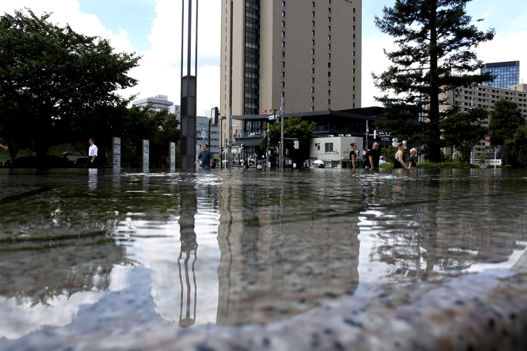 ゲリラ雷雨の日。