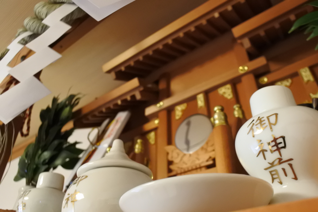 年末恒例の煤払い。