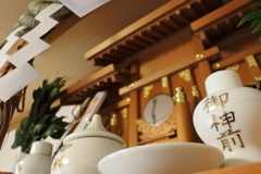 年末恒例の煤払い。