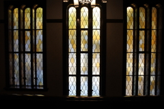 旧前田侯爵家洋館 階段ステンドグラス。
