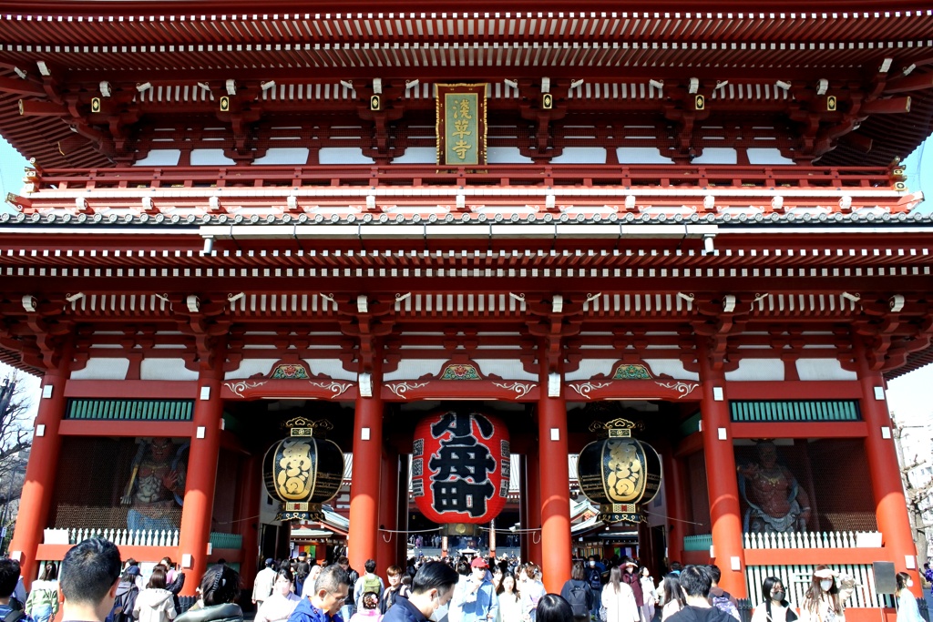 浅草寺 宝蔵門。