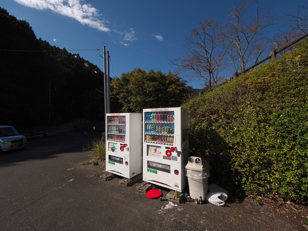 公園の自販機
