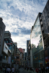 渋谷センター街の光