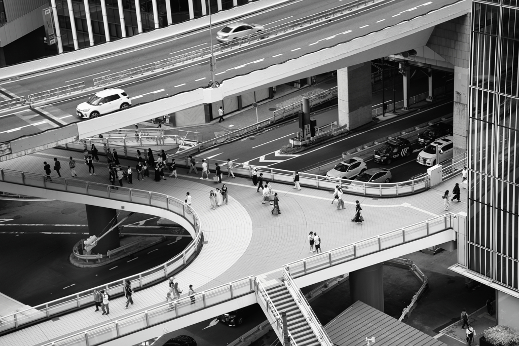 渋谷の歩道