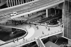 渋谷の歩道