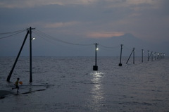 長田部海床路