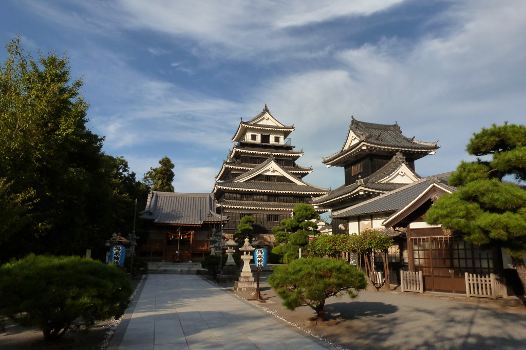 中津城本丸 奥平神社