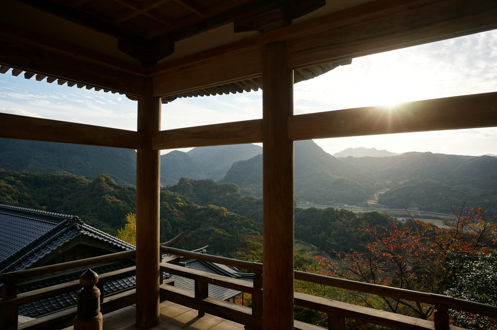 羅漢寺 本堂望楼