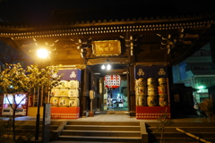 櫛田神社　夜